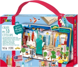 Fából készült 3D puzzle – NEW YORK városi panoráma