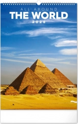 Fali naptár Világ emlékművei 2026