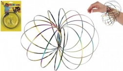 Varázslatos kör - fém szivárvány spirál