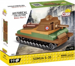 COBI Historical Collection Somua S-35 1:72 építőkészlet