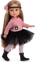Guca Penelope realisztikus baba teljes vinil testtel, 34 cm