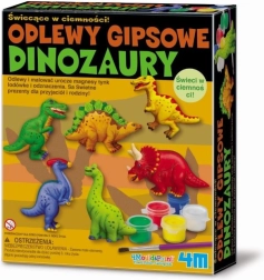 Gipszöntvény Dinoszauruszok