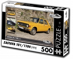 Retro-autó puzzle Zastava 101/1100 (1974) – 500 darab