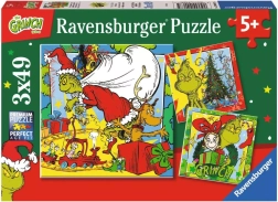 Ravensburger Puzzle Grinch 3x49 darab