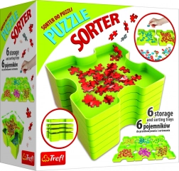 Puzzle szortírozó kiegészítőkkel - 6 darabos doboz Trefl