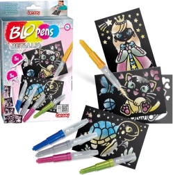 Blopens metálfújós filcek, 8 darabos készlet