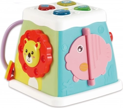 Interaktív kocka 13 cm