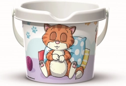 Androni homokozó vödör játékos cica 13 cm