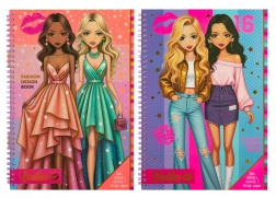 kreatív tervezőfüzet divattervező besties