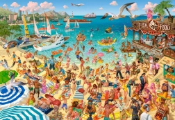 Castorland puzzle Art Collection: Tengeri szórakozás 1000 darabos
