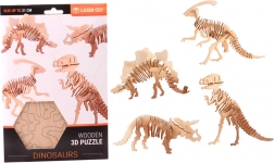 3D fa dinoszaurusz puzzle