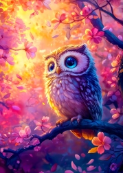 Enjoy puzzle Havas bagoly 1000 darabos