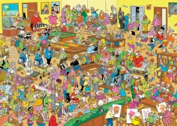 JUMBO puzzle Jan van Haasteren – Idősek otthona, 1000 darab