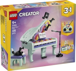 LEGO Creator 3 az 1-ben Dekoratív zongora macskával