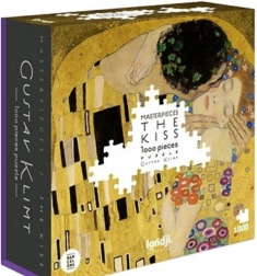 Puzzle Londji Gustav Klimt - A csók 1000 db