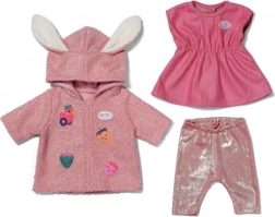 baby born kabát és ruha szett 43 cm-es babához
