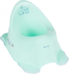 Játszó gyerek bili Bunny, menta, csúszásmentes