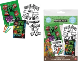 Minecraft kreatív kifestőkészlet