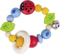 Goki Érintéses motors készségfejlesztő karika Katica csengővel