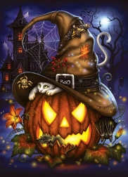Puzzle Spooktacular 1000 darabos a Cobble Hill-től