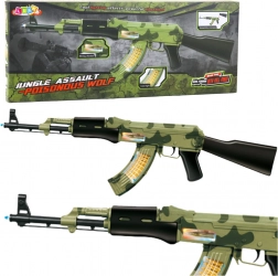 Karabiner rezgésekkel és fényhatásokkal