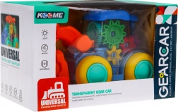 Interaktív átlátszó markológép fényekkel, hangokkal és fogaskerekekkel 3+