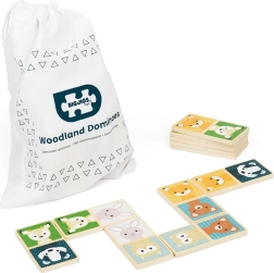 Fa domina Erdei állatkákkal