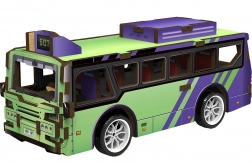 3D fa puzzle Busz