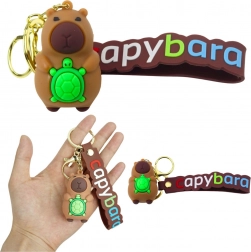 Kapybara medál teknőssel