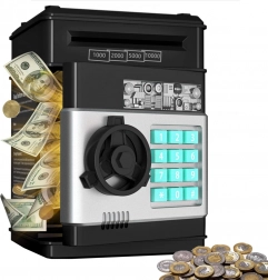 Interaktív trezor bankjegyekhez PIN kóddal