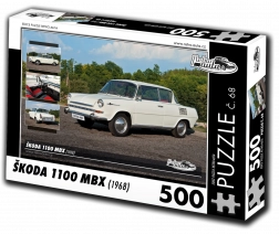 RETRO-AUTA Puzzle Škoda 1100 MBX 500 darab