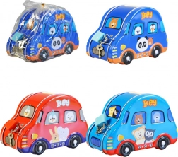 Autó alakú persely gyerekeknek