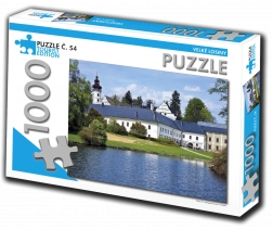 Puzzle Velké Losiny 1000 darab turista kiadás