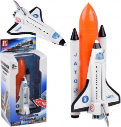 Űrhajó rakétával fény- és hanghatásokkal