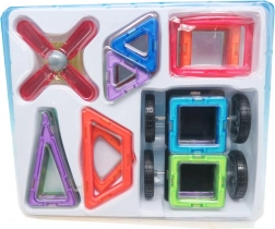 Mágneses építőkészlet gyerekeknek – 36 darab