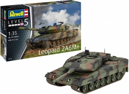 Leopard 2 A6M+ 1:35 műanyag harckocsi makett