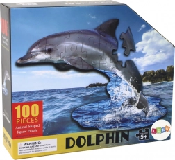 100 darabos puzzle delfin és tengeri állatok motívummal