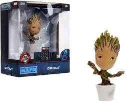 MARVEL Groot figura 10 cm virágtartóban