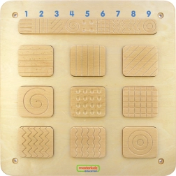 Masterkidz érzékelő falitábla – textúrák felismerése