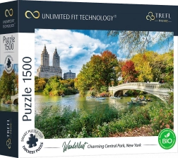 Puzzle TREFL UFT Wanderlust: Varázslatos Central Park, New York – 1500 darab