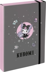 A4 Jumbo iskolai füzetborító KUROMI szürke