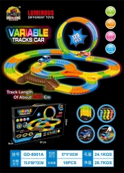 VARIABLE versenyző világító autópálya, 179 darab