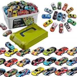 WOOPIE versenyautó készlet dobozban 50 db