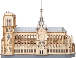 RoboTime 3D fa Notre-Dame párizsi katedrális puzzle