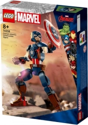 lego marvel figura captain america építéshez