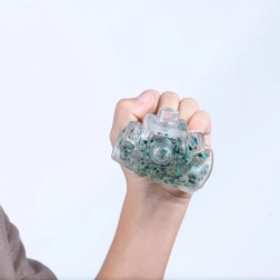 Fidget Blox Touch antistress kocka – átlátszó