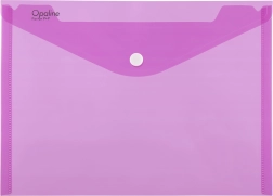 OPALINE A4 patentos irattartó tasak, rózsaszín