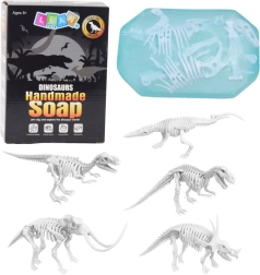 Kreatív készlet 2 az 1-ben: szappankészítés és dinoszaurusz ásatások