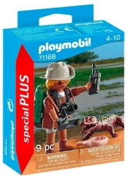 Playmobil Special Plus kutató fiatal kajmánnal