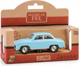 gördülő PRL Syrena 104 modell – kék 1:43 die-cast